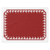 クリスマステーブルクロス フェスティブ ホリデー テーブルクロス (正面(横))