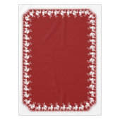 クリスマステーブルクロス フェスティブ ホリデー テーブルクロス (正面)