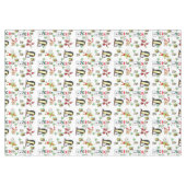 クリスマステーブルクロス,ペンギン,雪だるま,小妖精や小人 テーブルクロス (正面(横))