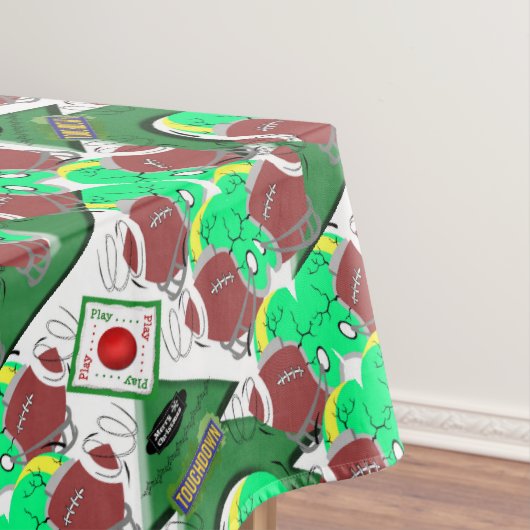 クリスマステーブルクロス、メリークリスマスサッカー テーブルクロス (インサイチュ)