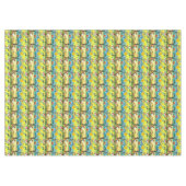 クリスマステーブルクロス、夏のビーチバムサンタ テーブルクロス (正面(横))