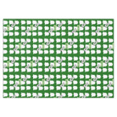 クリスマステーブルクロス、季節のごあいさつWhiteBells テーブルクロス (正面(横))