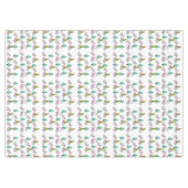 クリスマステーブルクロス、雪だるまツリーズサイクリング テーブルクロス (正面(横))