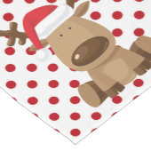 クリスマステーブルランナートナカイ水玉模様水玉模様 ショートテーブルランナー (コーナー)