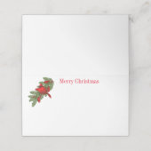 クリスマステーブル座席表 プレイスカード (外部開封)