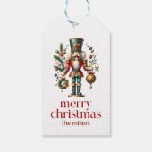 クリスマステーマくるみクラッカー ギフトタグ (裏面)