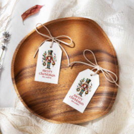 クリスマステーマくるみクラッカー ギフトタグ