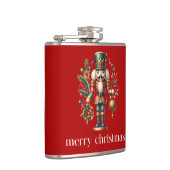 クリスマステーマくるみクラッカー フラスク (右)