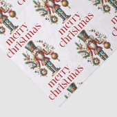 クリスマステーマくるみ割りパターン 薄葉紙 (詳細)