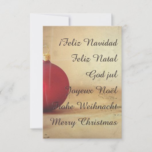 クリスマステーマとクリスマスボール (正面)