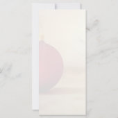 クリスマステーマとクリスマスボール (裏面)