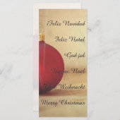 クリスマステーマとクリスマスボール (正面/裏面)