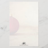 クリスマステーマとクリスマスボール (裏面)