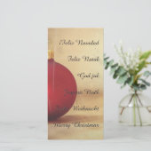 クリスマステーマとクリスマスボール (スタンド正面)