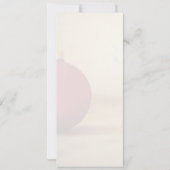 クリスマステーマとクリスマスボール (裏面)