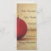 クリスマステーマとクリスマスボール (正面/裏面)