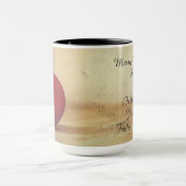 クリスマステーマとクリスマスボール マグカップ (中央)