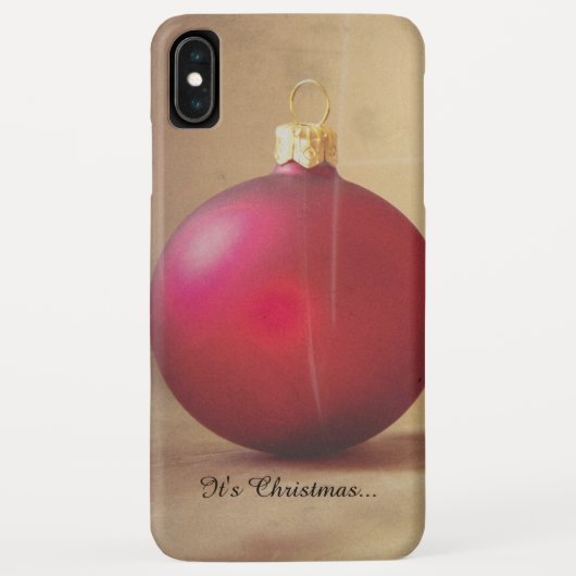 クリスマステーマとクリスマスボール Case-Mate iPhoneケース (裏面)
