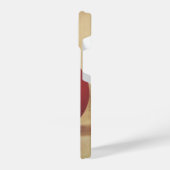 クリスマステーマとクリスマスボール iPhoneケース (左側面)