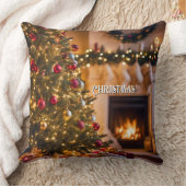クリスマステーマの装飾用クッション。カスタマイズ可能 クッション (ブランケット)