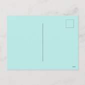 クリスマステーマクリスマスかわいい動物 シーズンポストカード (裏面)