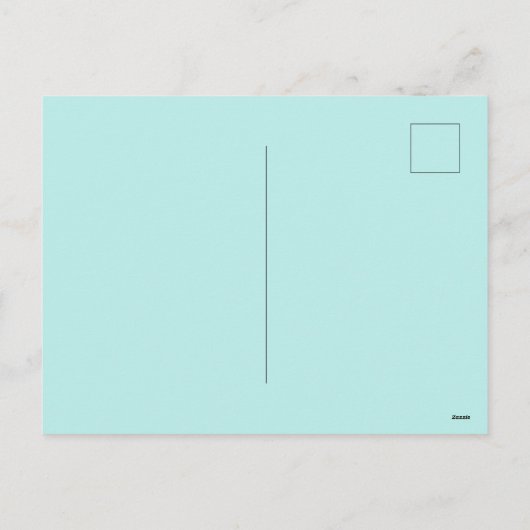 クリスマステーマクリスマスかわいい動物 シーズンポストカード (裏面)