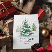 クリスマステーマクリスマスウィッシュレトロタイポグラフィ サンキューカード