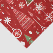クリスマステーマクリスマスツリースノーフレークギフトラベル 薄葉紙 (詳細)