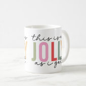 クリスマステーマコーヒーマグ コーヒーマグカップ (正面右)