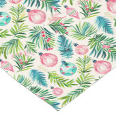 クリスマステーマパターンカラフル休日シンボル ショートテーブルランナー (コーナー)