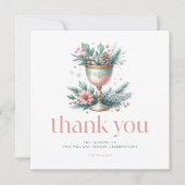 クリスマステーマファンシーチャリスサンキュー サンキューカード (正面)