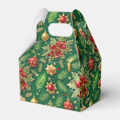 クリスマステーマフェスティバルカラフルパターン フェイバーボックス (裏面サイド)