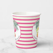 クリスマステーマベビーシャワー紙カップ 紙コップ (左)