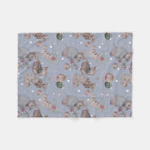 クリスマステーマベビーフリースブランケット フリースブランケット (正面(横))