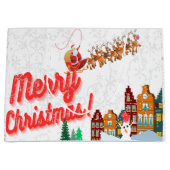 クリスマステーマ抱き枕ズバイクリヤスコレクション ラージペーパーバッグ (正面)