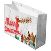 クリスマステーマ抱き枕ズバイクリヤスコレクション ラージペーパーバッグ (正面アングル)