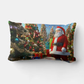 クリスマステーマ枕 ランバークッション (裏面)