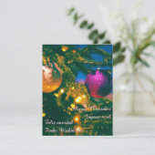 クリスマステーマ2クリスマスボール… 招待状 (スタンド正面)