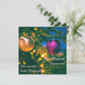 クリスマステーマ2クリスマスボール… 招待状 (スタンド正面)