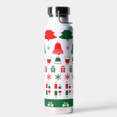 クリスマステーマ ウォーターボトル (左面)