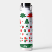 クリスマステーマ ウォーターボトル (正面)