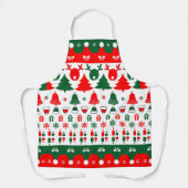 クリスマステーマ エプロン (正面)