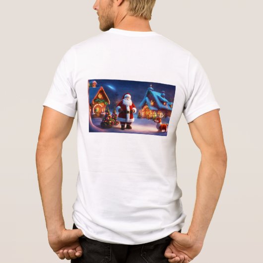 クリスマステーマ トライブレンドTシャツ (裏面)