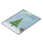 クリスマステーマ ノートブック (左側)