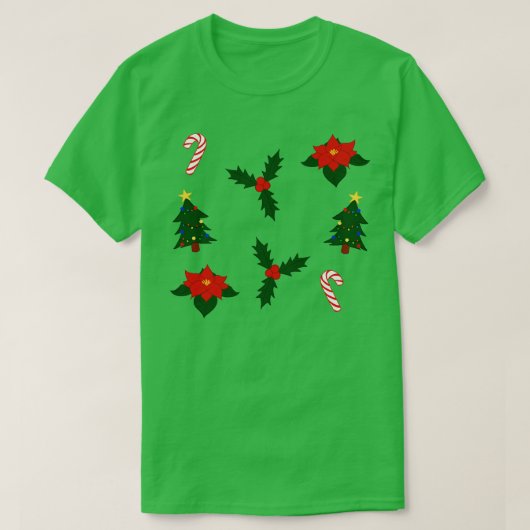クリスマステーマ Tシャツ (デザイン正面)