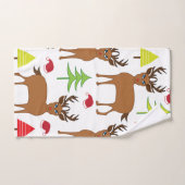 クリスマスディアウィンターフェスティバルクリスマス バスタオルセット (ハンドタオル)