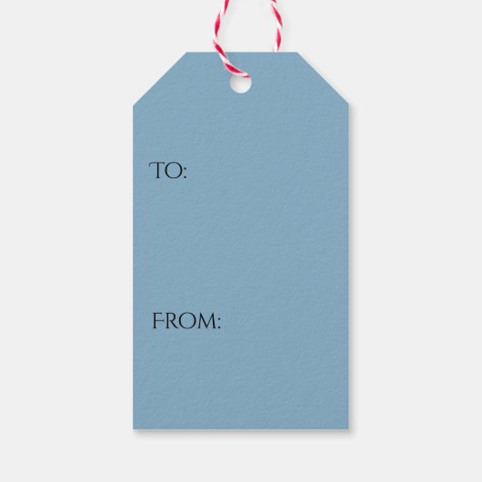 クリスマスディアスノーウィークフォレスト ギフトタグ (裏面)