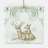 クリスマスディアセラミックオーナメント セラミックオーナメント (裏面)