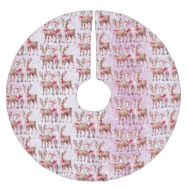 クリスマスディアツリースカート ブラッシュドポリエステルツリースカート