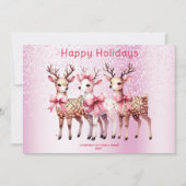 クリスマスディアホリデーカード シーズンカード (正面)